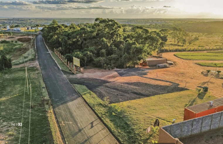 O primeiro residencial fechado em Monte Alegre de Minas